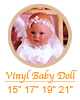 Vinyl Baby Doll